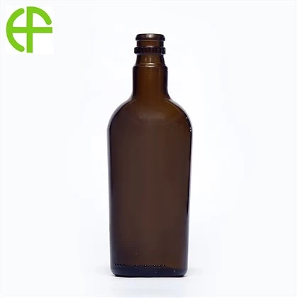 250 ml oliivinvihreä kalakastike lasipullo